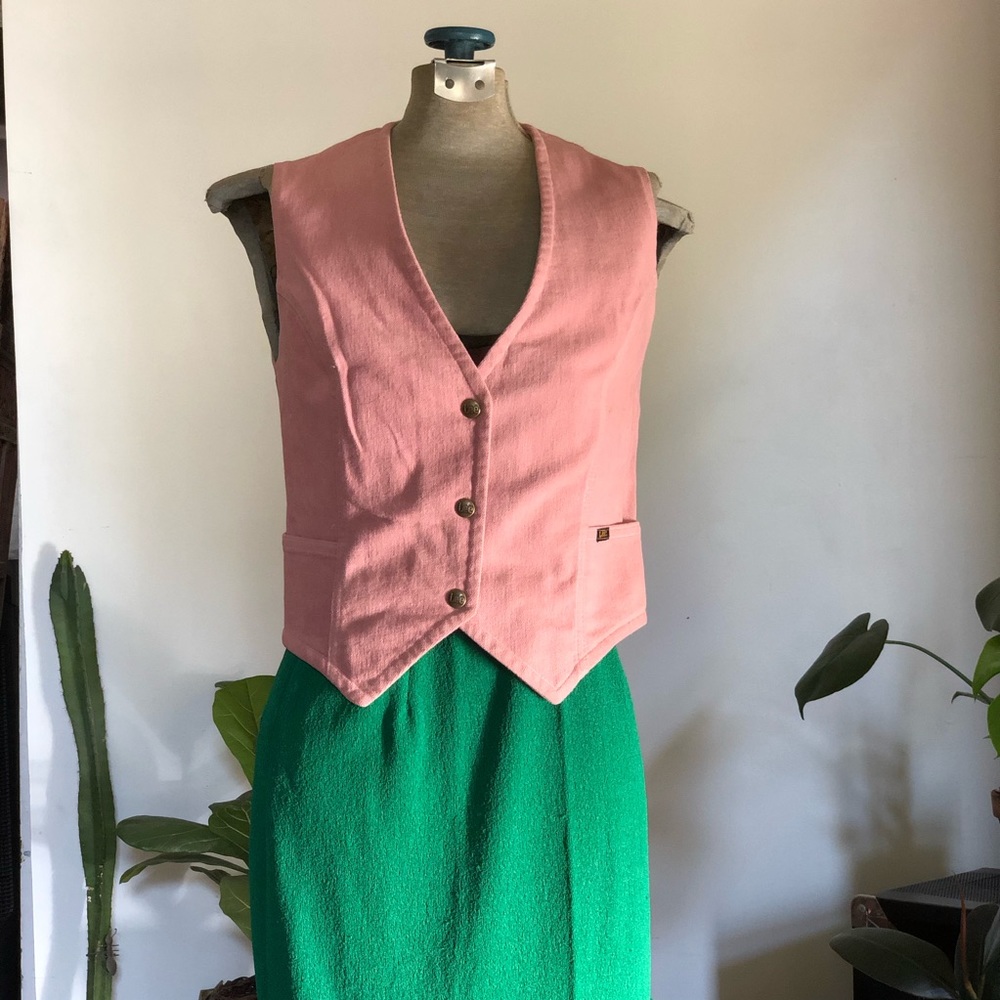 Vintage Lee Pink Vest